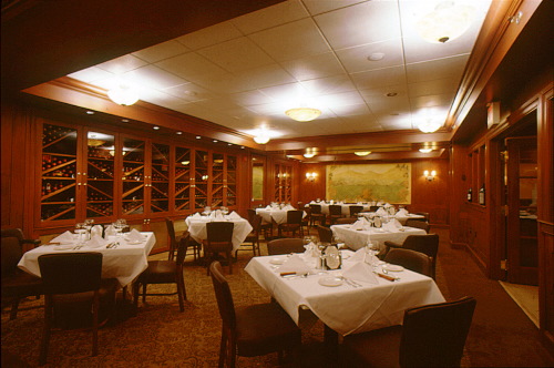 Brennan's wine room